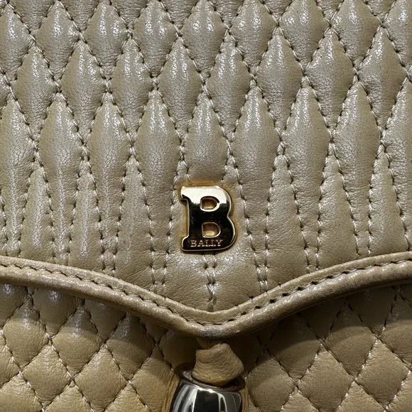 Bally Vintage Quilted Lambskin Tassel Shoulder Bag (1980s) - Picture 5 of 14